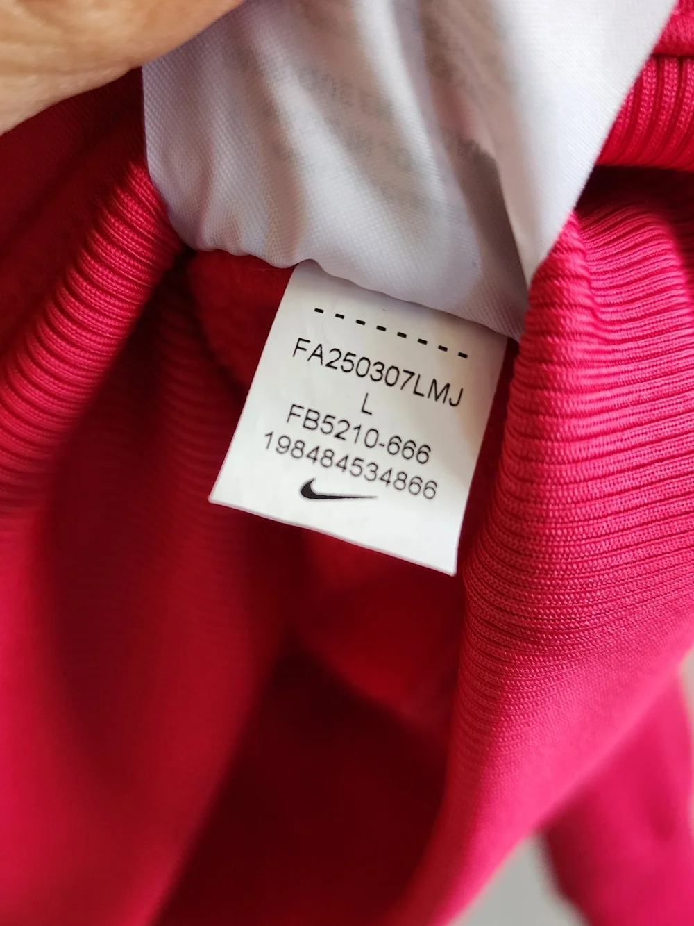 Nike Therma-FIT One Women’s Cropped Pullover Hoodie FB5210-666 Pink Large